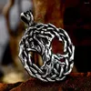 Anhänger Halsketten Vintage Viking Baum des Lebens Halskette für Männer 316L Edelstahl Odin Nordic Amulett Modeschmuck Großhandel