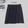 Saias Base de Petticoat Cintura Alta Algodão Underskirt Metade Desliza Segurança Mulheres Long Ice Silk