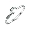 20 pçs lote presente fábrica 925 prata charme pulseira fina nobre malha golfinho pulseira moda jóias 1304295u