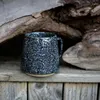 Kupalar Japonya retro seramik cofee ile el yapımı seyahat beyaz kahve kupa bardaklar çevre dostu ikindi çayı Tazas de Cafe