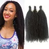 Volumes cambodgiens afro poil cambodgien humains en vrac 3 paquets de couleur naturelle tressant les cheveux en vrac pour les femmes noires fdshine