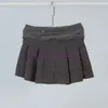 Gonne da tennis Gonna da yoga a pieghe da donna Abbigliamento da palestra Foderato a pieghe Donna Corsa Fitness Pantaloni da golf Pantaloncini Sport Tasca posteriore in vita con cerniera