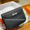 Depeches Messenger und Taschen Frauen 25 cm Kupplungen Umschlag Realer Bag Sling Geldbörsen Lederhandtaschen Schulter 2024 Luxusmarke Kuhhaut mit zwei Gürteln