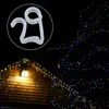 Christmas Decorations 30pcs Light Hooks S-shaped Weatherproof Plastic Gutter Hang Xmas Tree Decorative Lighting Lamp Clip Hook