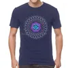 T-shirts pour hommes Maha Mrityunjaya Mantra T-shirt Hommes Chemise graphique Om Yoga Mandala Bouddhisme Aum T-shirts Coton Tee Top Harajuku Streetwear