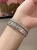Designer sieraden luxe armband VCF Caleidoscoop 18k gouden Van Clover armband met fonkelende kristallen en diamanten, perfect cadeau voor vrouwen meisjes SLF0