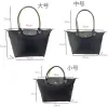 Weekender Nylon Shop Longchammp Tote Dumpling Bag Vouwen Pochette S Handtas Dames Designer Bag 3Size Mirror Quality Heren Kruiskoppeling Schouder B 61