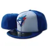 Ball Caps Top Sale Toronto Fitted Hats On Field Baseball Adt Flat Visor Hip Hop Royalu Blue Color Cap For Men And Women Drop Deliver Dhdzu