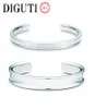 Bracelet classique ouvert en argent sterling 925, bijoux en perles, brins, artisanat haut de gamme, vente en gros avec logo officiel 7256792