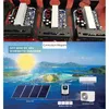 Solar 12V 24V 48V 60V 72V 96V 50A 60A MPPT Solar Ladung Entladung Controller PV Regler 230VDC Für Lifepo4 Lithium GEL Batterie