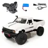 Full Scale WPL C24 Upgrade C241 1 16 RC CAR 4WD Radio Control OffRoad Car RTR KIT Rock Crawler Electric Buggy Moving Machine 231229