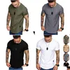 Homens camisetas Mens Camisetas 2023 Desconto Verão Bambu Algodão Manga Curta Em Torno Do Pescoço T-shirt Gota Entrega Vestuário Roupas Tees Dheul