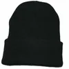 Ball Caps Winter Warm Ski Hat Unisex Casual Slouchy Knitting Street Cap For Men Women Fashion Solid Color Outdoor Sport Gifts