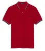Freds Perry Mens Basic Polo Рубашка дизайнерская рубашка бизнес бизнес роскошные вышитые логотип Mens Tees с коротким рукавами топ 185