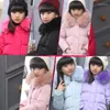 Giacca per bambini alla moda in giù Russia inverno per ragazze spesse anatre di bambini padri freddi -30 gradi caldi