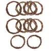 Decorative Flowers 10 Pcs Rattan Circle Base For Wreaths Dream Catcher Hoop Christmas Garland DIY Vine