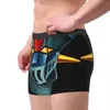 Sous-vêtements UFO Robot Mazinger Z Boxer Shorts pour hommes 3D imprimé Anime Sous-vêtements Culottes Slip Stretch