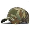 Top Caps Moda Erkek Kadın Kamuflaj Beyzbol Kapağı Nefes Alabilir Yaz Güneş Spor Snapback Hip Hop Jungle Taktik Dad Hats EP0403