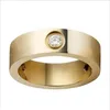 Золотое кольцо Love для женщин, мужские кольца, дизайн ювелирных изделий высокого класса, рождественские подарки, винт из нержавеющей стали, модная свадьба, en257V