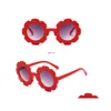 Sonnenbrille Runde Blume Mädchen Jungen Gläser Nette Outdoor Strand Brillen Für Kinder Drop Lieferung Mode Zubehör Dh31X