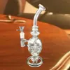 Hookahs Nowy szklany platforma olejna Bong Bongs Bongs Botttle Bong Bubble Dab Wapter Rura