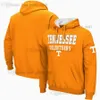 Aangepaste DIY S-6XL Tennessee Volunteers College football Hoodie Slim Fit Pullover 7 Joe Milton III 0 Jaylen Wright 10 Eekhoorn Wit Zwart oranje Gestikte Hoodies