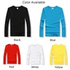 Men's T Shirts Long Sleeve Casual Loose Outdoor Running Sports Couple Tops Base Tees Workwear T-Shirt Men Clothing