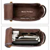 Toiletry Bag for Men Shaving Kit Bag Crazy Horse Leather Dopp Kit Travel Shaving Bag Mens Toiletry Bag Canvas 231229