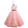 Mädchen Pageant Kleider Runway Beautif 3D handgemachte Blumen Mädchen Kleid Flauschiger Rock Kinder Ballkleider Perlen Ballkleid Blumentropfen Dhvlf