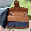 المرأة Ophidia dionysus سلسلة الكتف كيس فاخر للرجال محفظة محفظة محفظة جلدية مغلف حقيبة Crossbody مصممة الأزياء القابض حقيبة يد حقيبة السفر