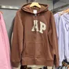 Zipper Hoodies Designer Kanyes Clássico Wests Luxo Hoodie Três Partido Joint Name Peace Dove Impresso Mens Mulheres Yzys Vintage Solto Pulôver Suéter Com Capuz