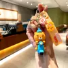 Kreki z kreskówek anime kakao przyjaciele niedźwiedź wisiorek królika kawaii łańcuch samochodowy