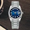 Commerce Watch Diamond Watches Klassiek jongenshorloge 41 mm Automatische dubbele kalender Vouwgesp 904L roestvrij staal Goud Mode herenhorloges