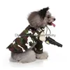 Costume de chien d'Halloween Vêtements drôles Vêtements Pirate Costumes de cosplay pour animaux de compagnie Perruque amusante Costumes de fête Vêtements de nouveauté pour petits chiens Pan Dhan0