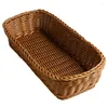 Panier de rangement de cuisine, fournitures pour la maison, vaisselle, ustensiles ménagers en plastique, accessoires, pots d'assaisonnement tissés