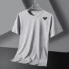 Hommes décontractés de luxe T-shirt nouveau designer à manches courtes 100% coton de haute qualité en gros noir et blanc