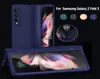 Samsung Galaxy Z Fold 2 Fold 3 5Gケース360保護フィルムスクリーンプロテクターハードカバー6259587の鎧強化ガラスケース