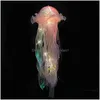 Party Favor Jellyfish Lamp Push Creative Portable Diy Liten Gift Wholesale Drop Delivery Home Garden Festive Supplies Event DHE0I