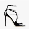 JC Jimmynessity Choo para mujeres altas sandalias Azia Calidad sexy zapatos cuadrados Sexo