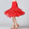 Stage Wear Ballroom Dance Skirts Women Latin Tango Modern Dancing National Standard Waltz Flamenco Competition Dress