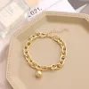 14k Geel Goud Eenvoudige Enkelband Armbanden Ronde bal Voet Sieraden voor Vrouwen Goud Kleur Cubaanse Link Chain Dikke Enkelbanden Sandles Gothic Accessoires