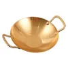 Sartenes Amphora Fondue Pot Metal para cocinar Cocina Pequeña Plancha de acero inoxidable Wok