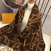 Luxe Merk Sjaal Monogram Bloemenprint Kasjmier Dames Sjaals Designer Sjaals Dames Winter Grote Sjaal Warmte Veelzijdige Wol Pashmina SDLX