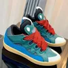 Designer lavines scarpe uomo donna stile anni '90 straordinaria sneaker nappa Uomo Donna Scarpe da ginnastica Scarpe classiche Pelle di vitello Gomma goffrata Pelle Curb sneakers scarpa