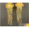 Party Favor Jellyfish Lamp Push Creative Portable Diy Small Gift Wholesale Drop Delivery Home Garden Festive Supplies Event Dhe0I