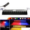 Car Emergency Lights High Power 12 Led Strobe Flash Warning Windsn Light Flashing Firemen Fog Vehicle Red Blue Yellow Dc12V Drop Del Dhq5T