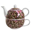 Mugs 280ml Ceramic Coffee Cup Exquisite Mug Kettle English Afternoon Camellia Tea Home Breakfast Oatmeal Milk Birthday Gift
