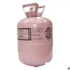 Cylindre en acier au fréon, emballage R410A, réservoir de 25lb, réfrigérant pour climatiseurs, livraison directe Dh56E