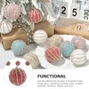 Garden Decorations 4 Pcs Christmas Decoration Ball Ornament Xmas Tree Pendant Decorative Pendants Balls Foam