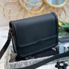 Sac de créateur Sacs à bandoulière Sacs à main de luxe Fourre-tout Mode féminine WOC Cross Body Y S -Enveloppe en cuir Messenger Noir Cuir de veau Classique Rayures diagonales matelassé